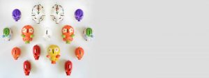 Bild: Bunte Sparschweine