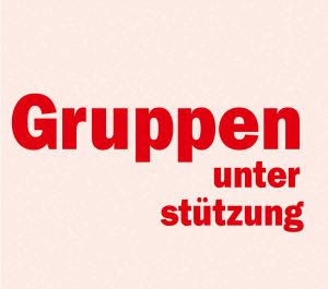 Überschrift Gruppenunterstützung