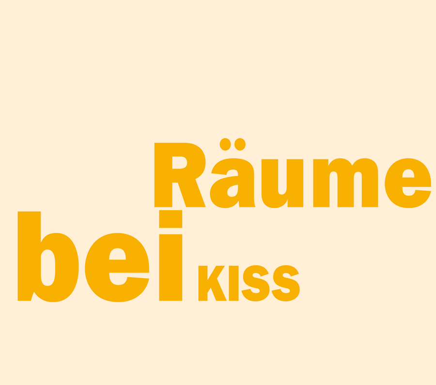 Überschrift: Räume bei Kiss