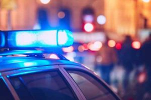 Bild: Polizeiauto mit Blaulicht