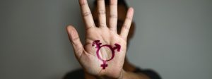 Bild: Banner Transmenschen und Intersexuelle mit Gewalt- und Missbrauchserfahrungen