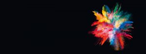Bild: Banner Farbexplosion
