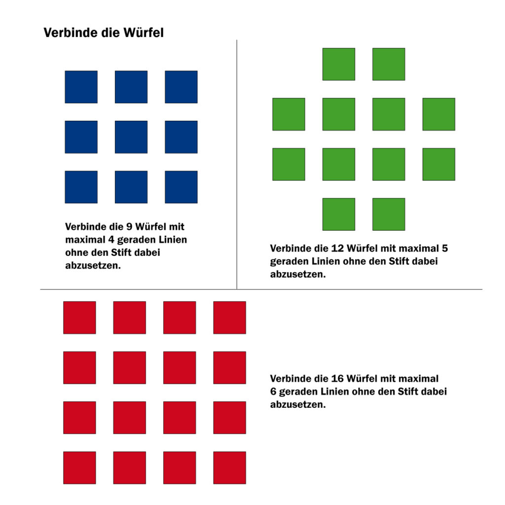 Bild: Würfelrätsel