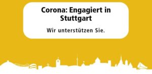 Bild: Logo Corona: Engagiert in Stuttgart
