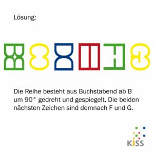 Bild: Lösung Buchstaben
