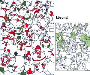 Bild: Wimmelbild Lösung
