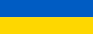 Bild: blau-gelbe Flagge der Ukraine