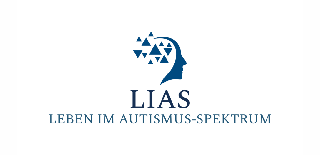 Bild: ausgeschnittene Figuren in Strichmännchen-Form in weiß halten sich an den Händen und in der Mitte ist eines, dass aus bunten Puzzleteilen besteht.